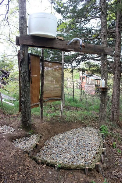 Outdoor shower